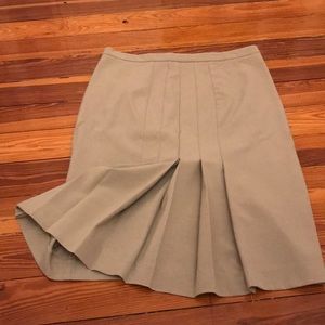 Victoria’s Secret  tan pleated skirt